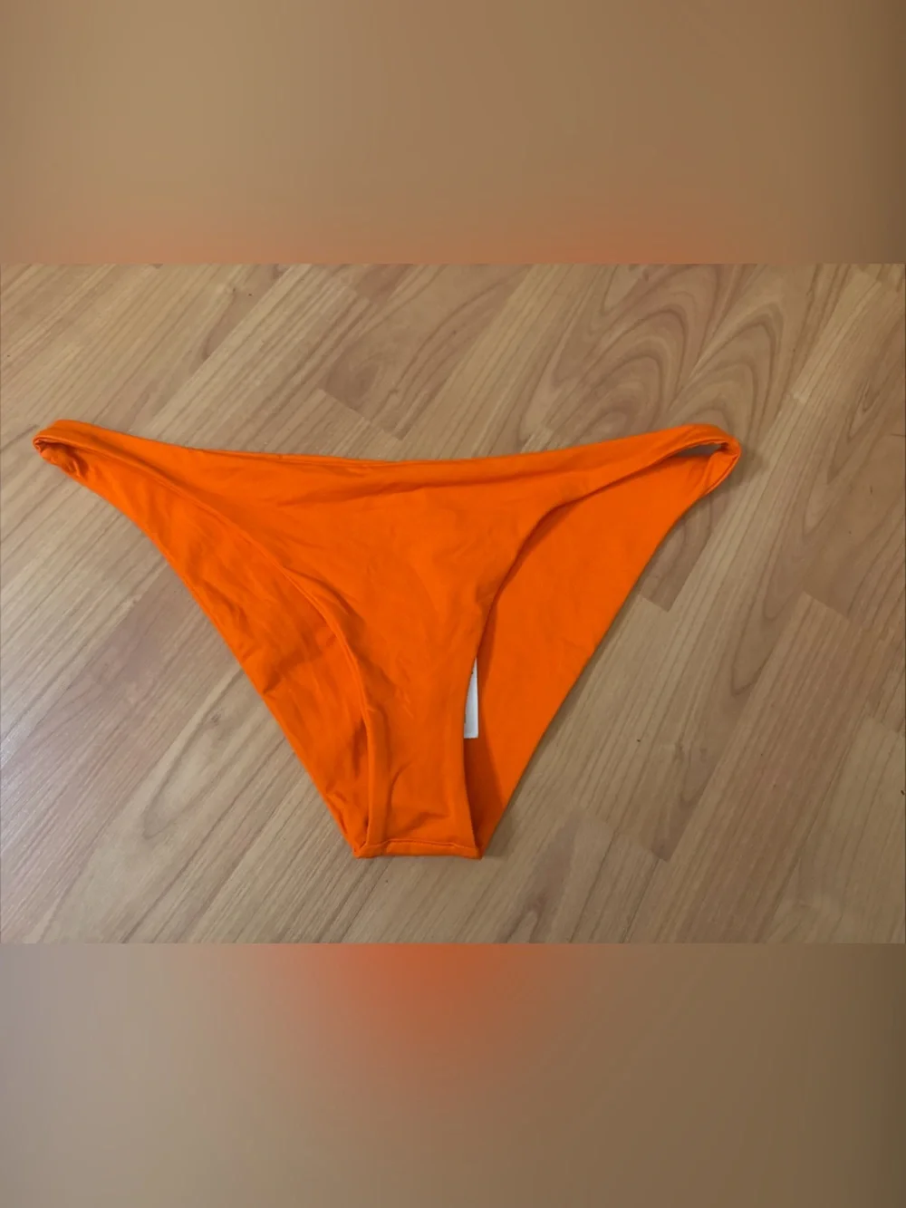 NWT L*SPACE Camacho Bikini Bottom Orange Poppy Extra Large XL
